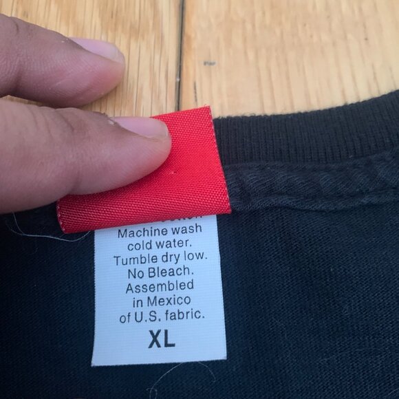 Vintage Y2K Element Tee Men's XL Black Made to Endure Bam Skating Biking Street - Picture 4 of 7